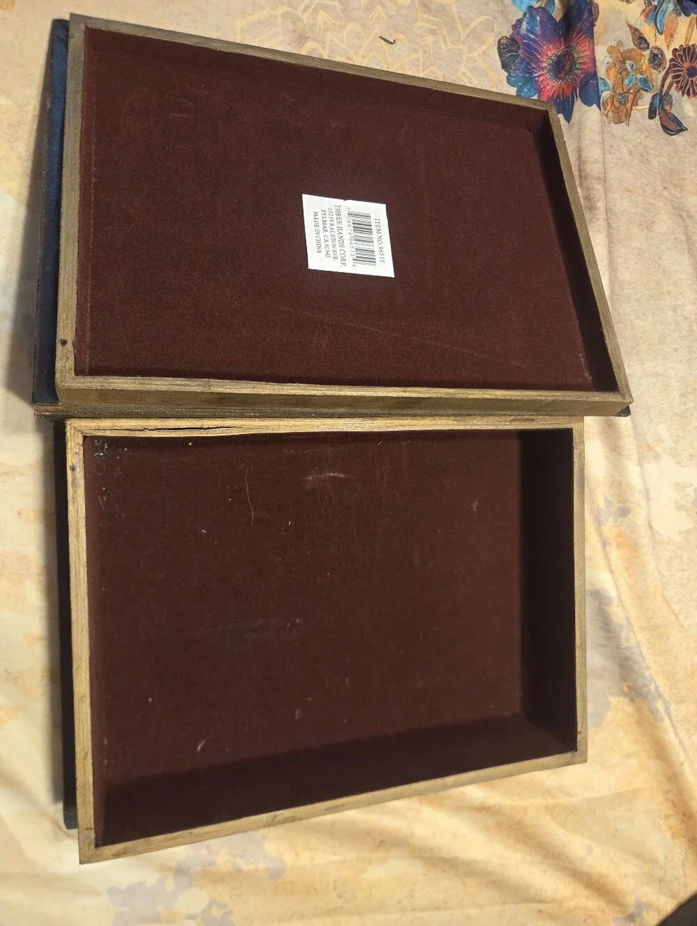 Tess of the Durbervilles by Thomas Hardy - Brown & Gold Decorative Wooden Box
